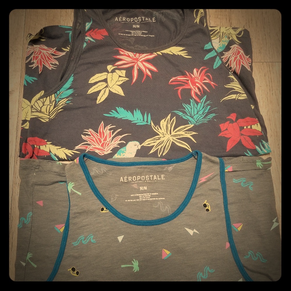 2 Aeropostale Tank Tops
